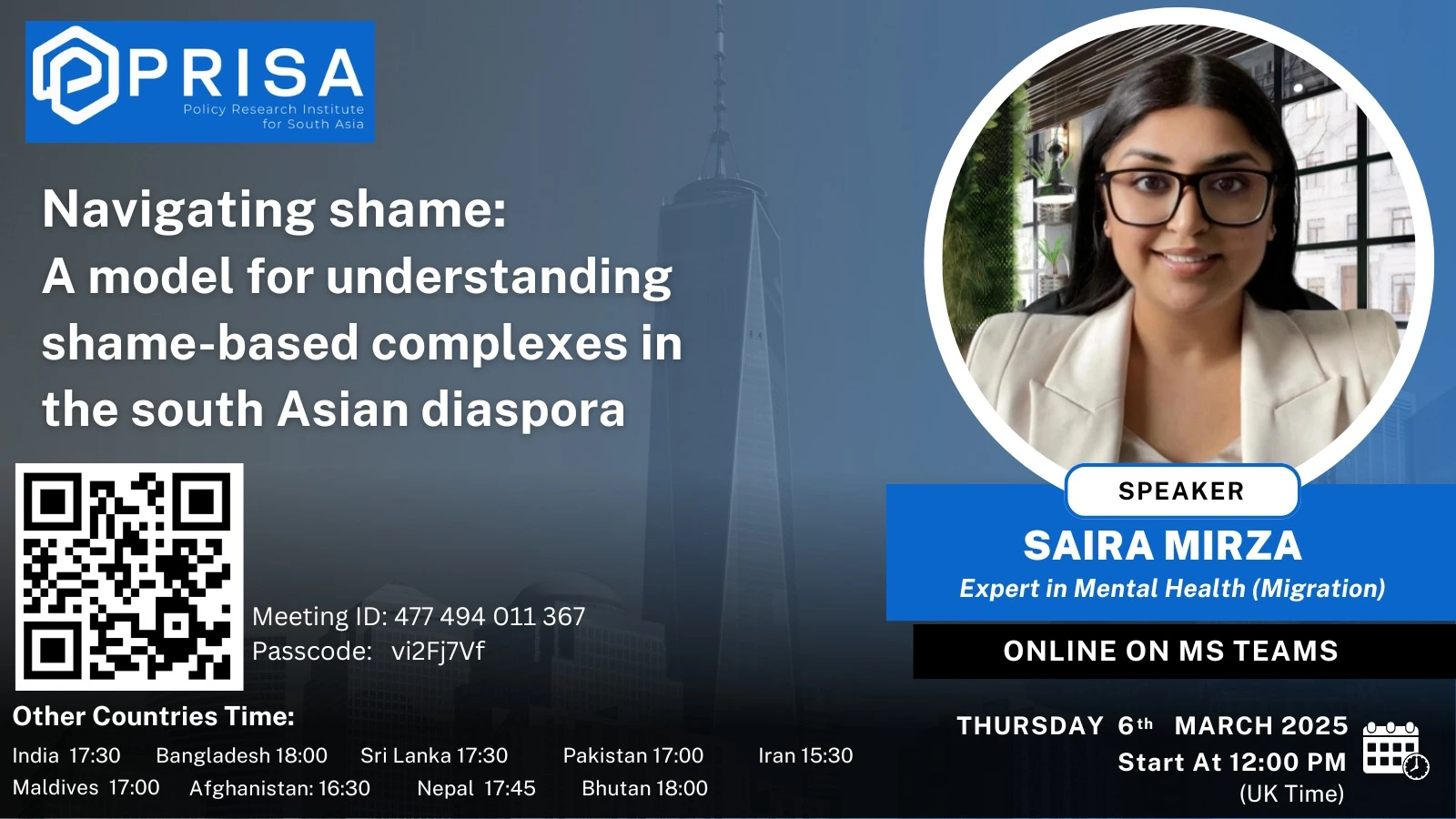 Navigating shame A model for understanding shame-based complexes in the south Asian diaspora